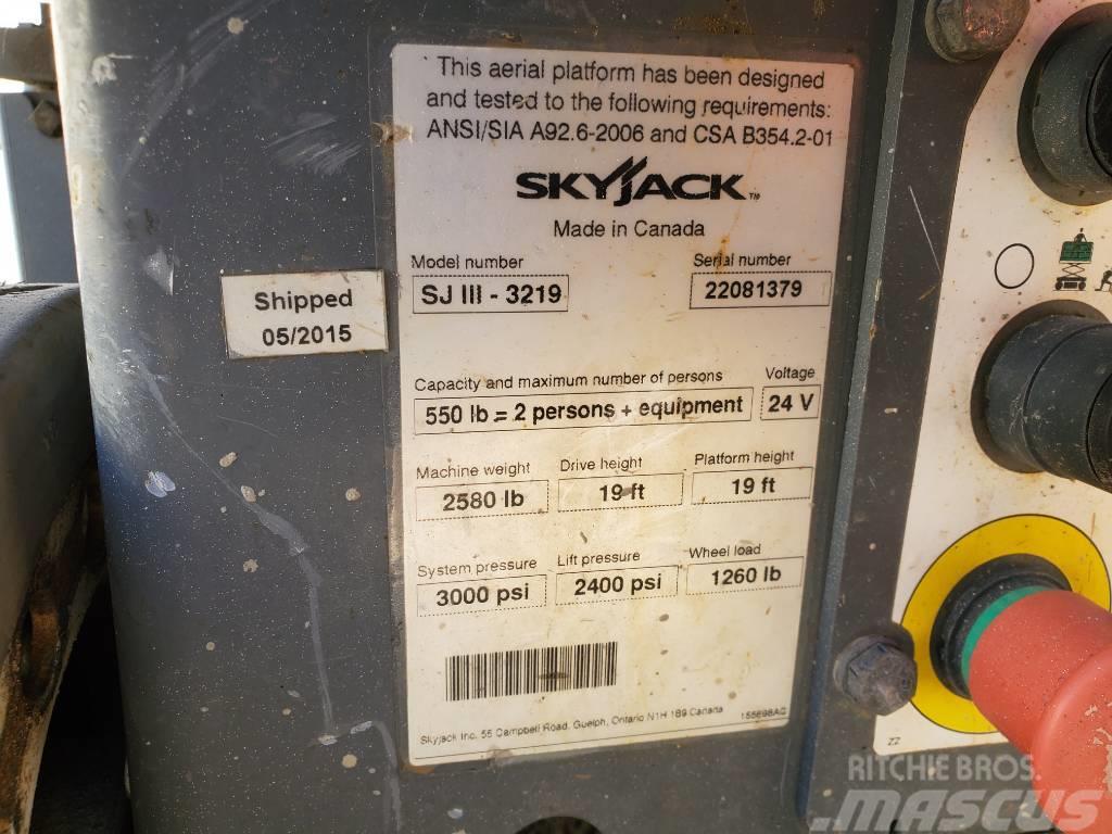 SkyJack SJ III 3219 Elevadores de tesoura