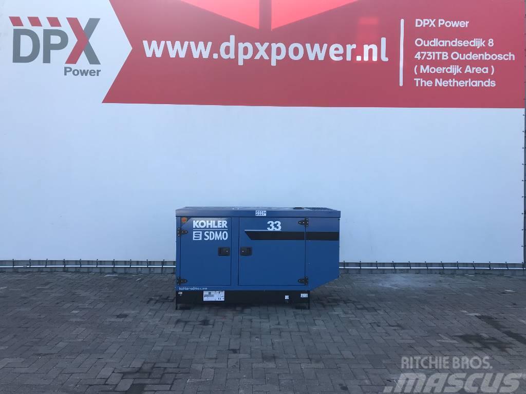 Sdmo K33 - 33 kVA Generator - DPX-17004 Geradores Diesel