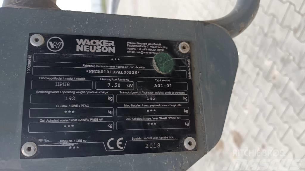 Wacker Neuson HPU 8 Escavadoras de rastos