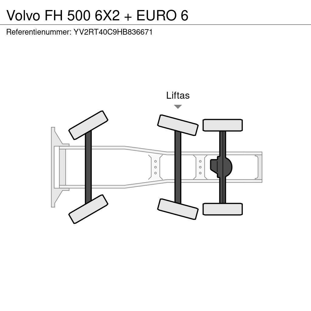 Volvo FH 500 6X2 + EURO 6 Tractores (camiões)