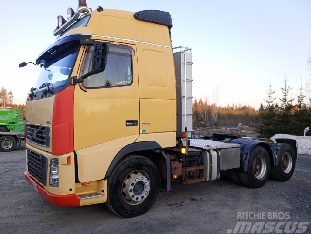 Volvo FH 16 580hp 6x4, MANUAL, FULL STEEL, HYDRAULIC Tractores (camiões)
