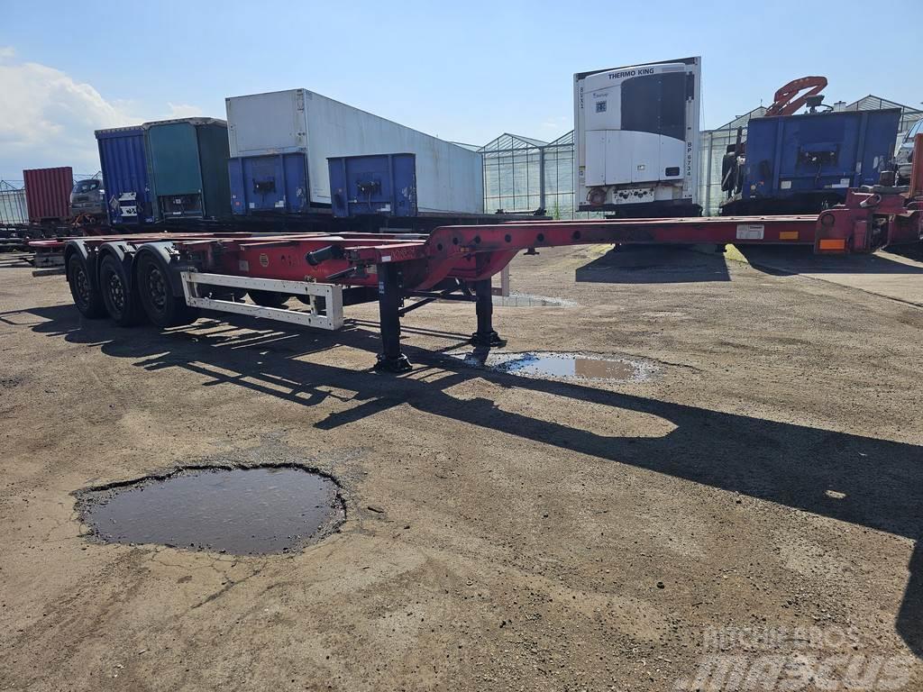 Krone SD 27 | 3 axle container chassis | 4740 kg | Saf D Semi Reboques Porta Contentores