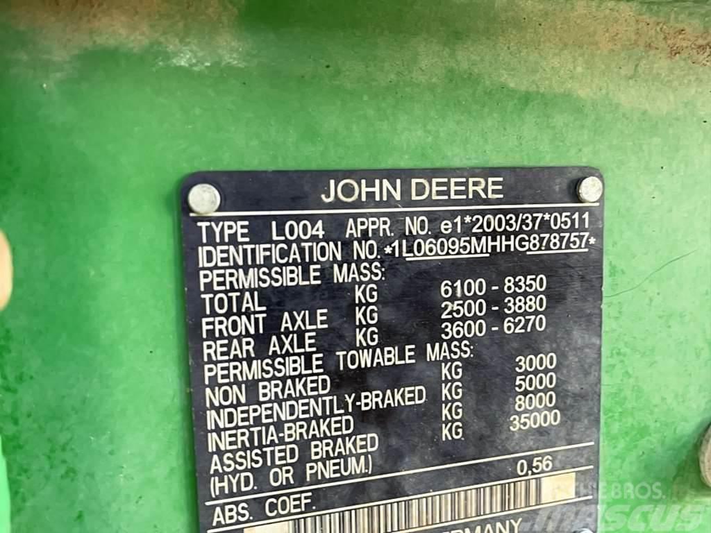 John Deere 6095 MC Tratores Agrícolas usados