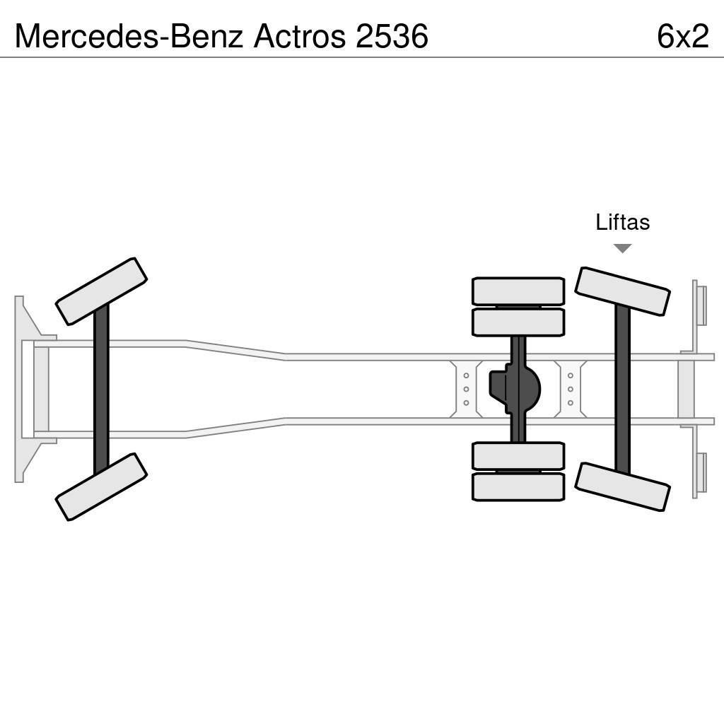 Mercedes-Benz Actros 2536 Camiões Aspiradores Combi