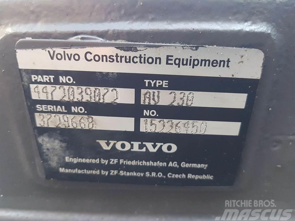 Volvo L30G-VOE15226450-ZF AV-230-Axle/Achse/As Eixos