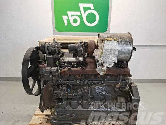 John Deere 6068TRT Renault Ares 630 RZ engine Motores agrícolas
