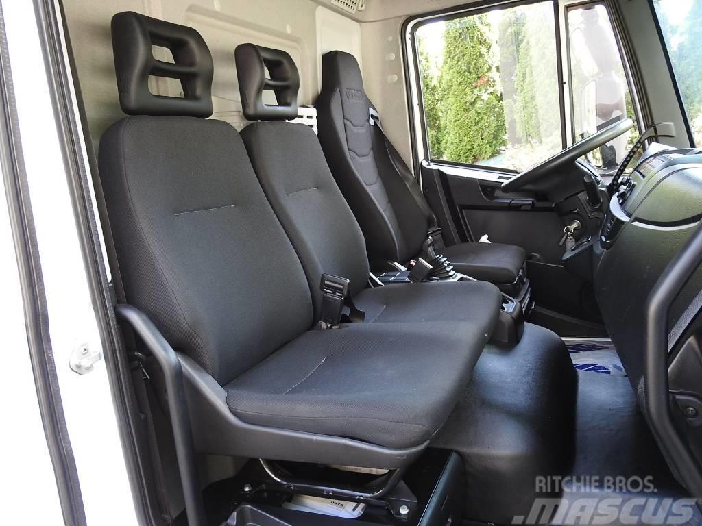 Iveco Eurocargo 120-220 TARPAULIN 20 PALLETS LIFT A/C Camiões de caixa fechada