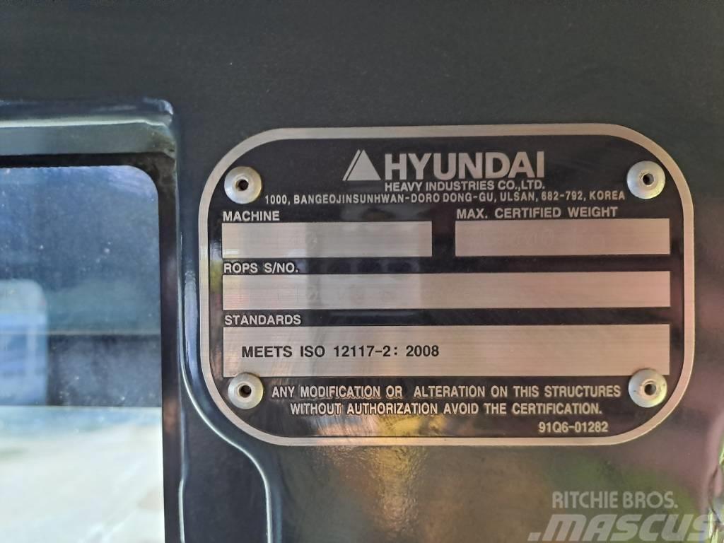 Hyundai HX140W Escavadoras de rodas