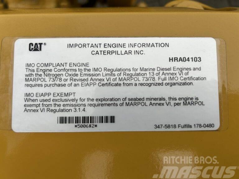 CAT C11 - Unused - 450 HP - Arr. 360-6752 Motores