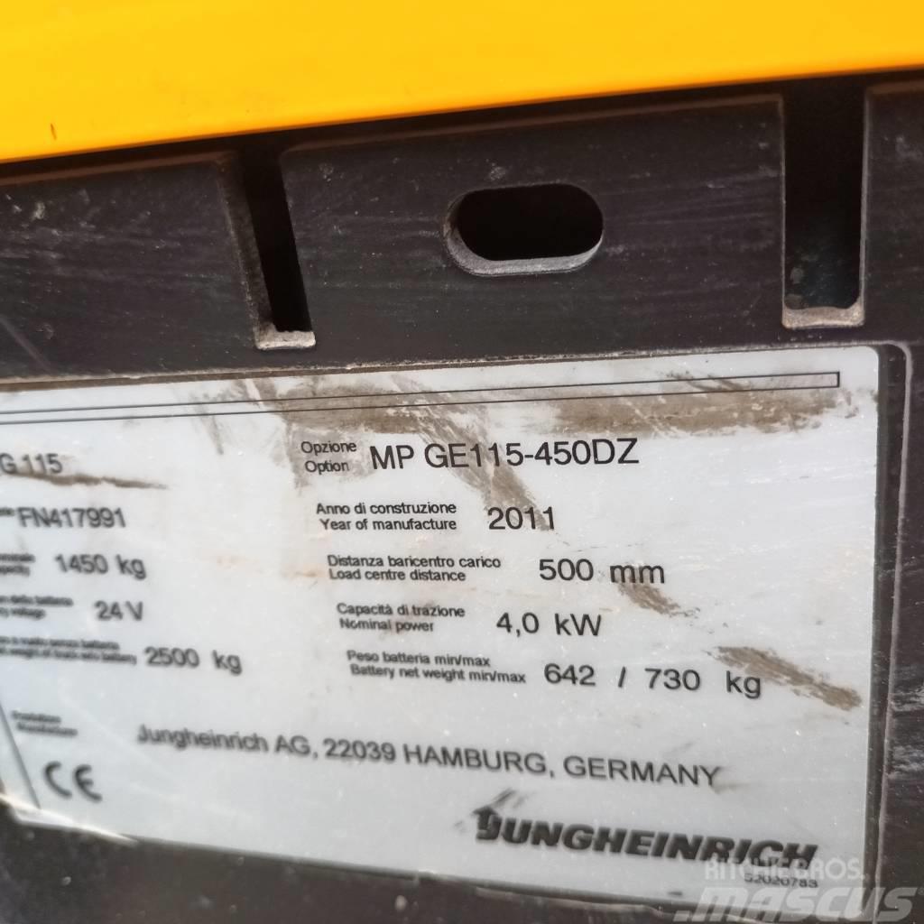 Jungheinrich EFG 115 Empilhadores eléctricos