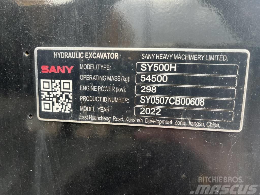 Sany SY 500 H Escavadoras de rastos