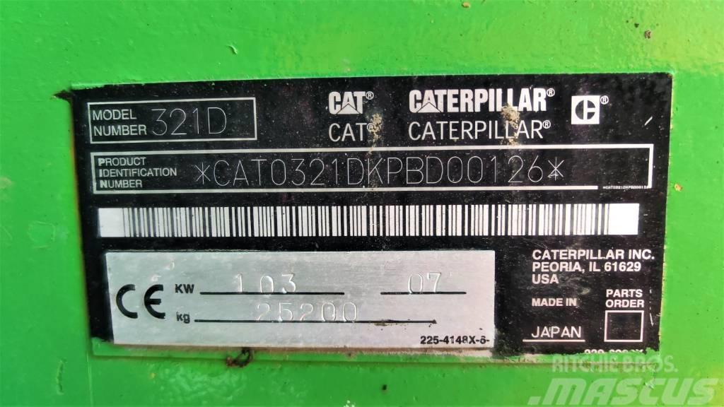 CAT 321 D Escavadoras de rastos