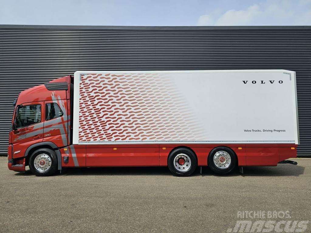 Volvo FM 380 6x2*4 / LAADKLEP / STUUR AS. Camiões de caixa fechada