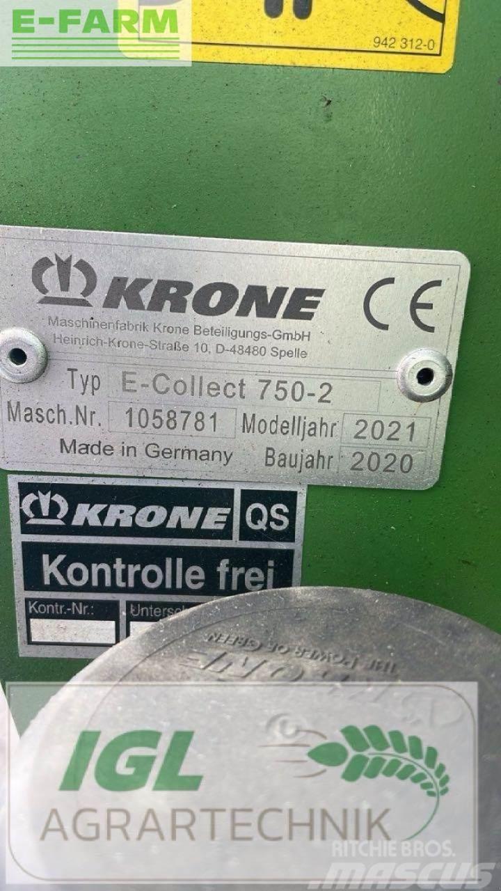 Krone easycollect 750-2 mit rad Other forage harvesting equipment