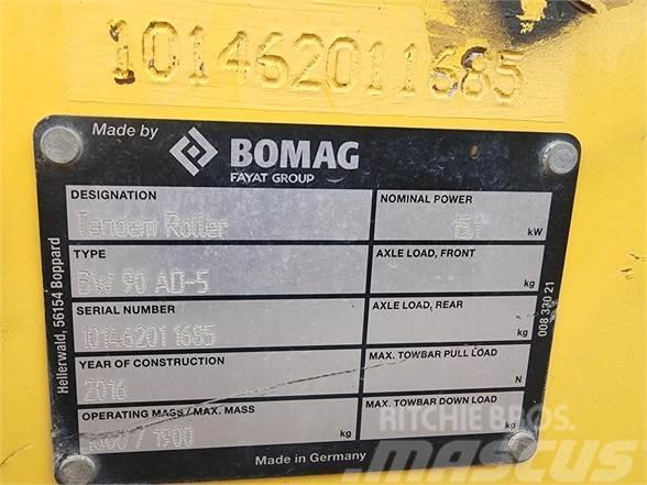 Bomag BW90AD-5 Cilindros Compactadores monocilíndricos