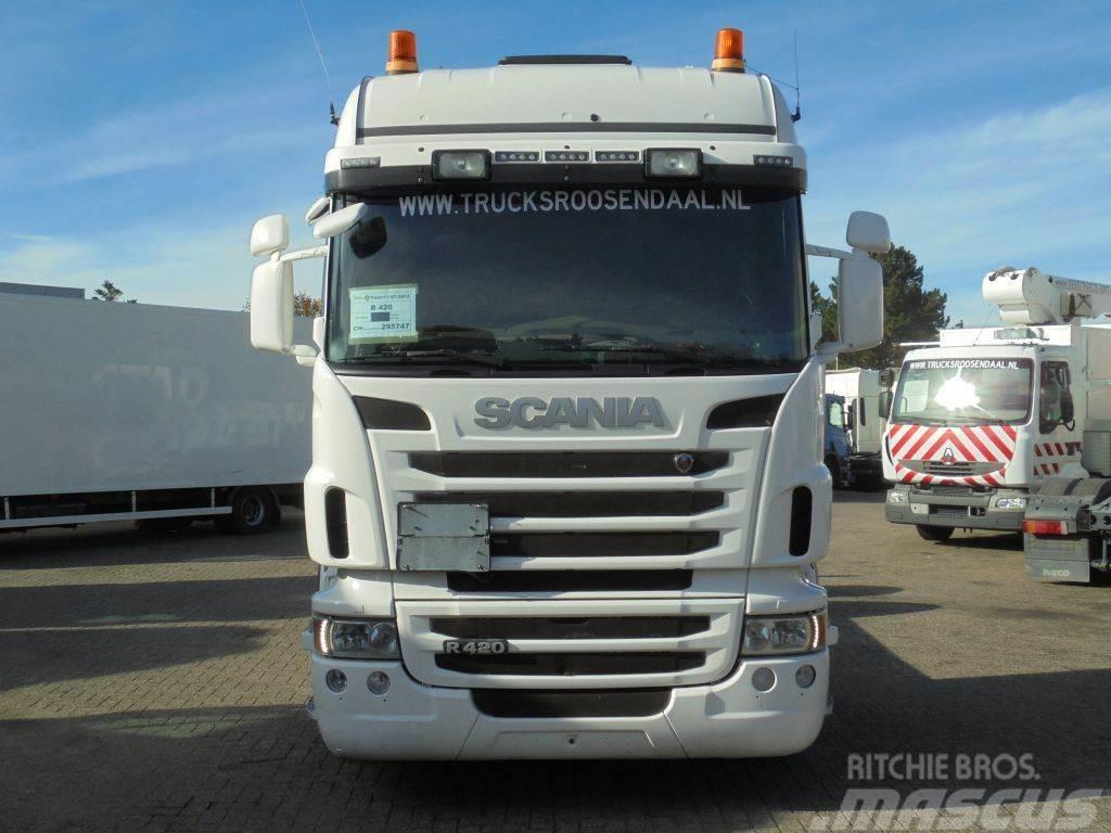 Scania R420 + Euro 5 + 6X2 + ADR Camiões de chassis e cabine