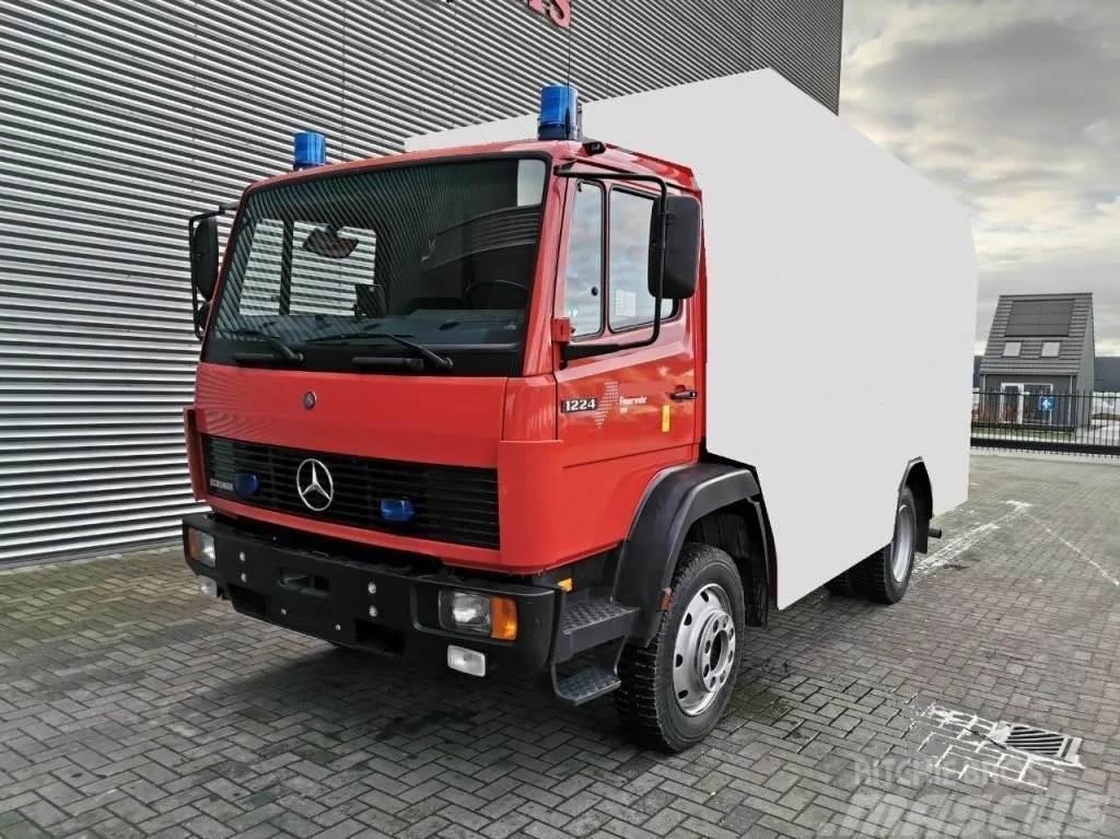 Mercedes-Benz 1224 AF Ecoliner 4x4 - Feuerwehr - Expeditions Fah Camiões de chassis e cabine