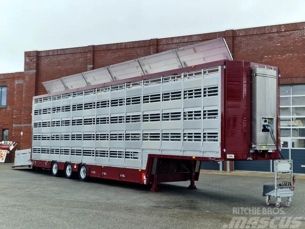 Pezzaioli New 5 stock Livestock trailer - Water & Ventilatio Semi Reboques Transporte Animais