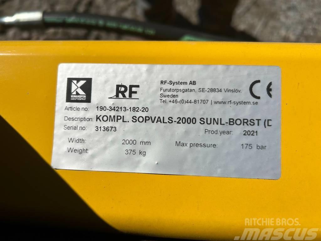  RF system Sopvals 2000 Sunline Escovas
