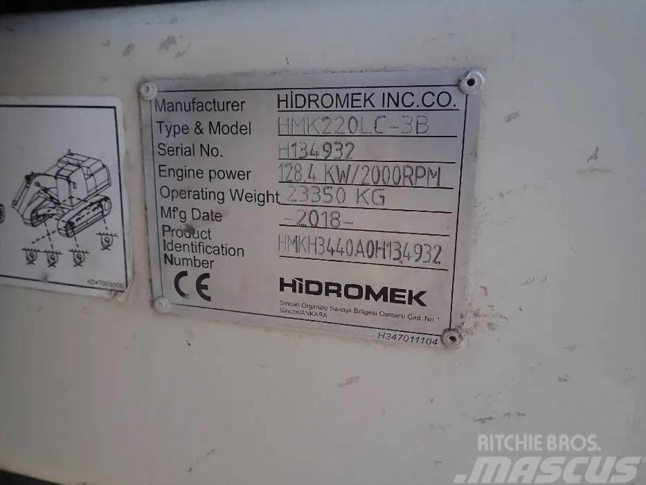 Hidromek HMK 220LC Escavadoras de rastos