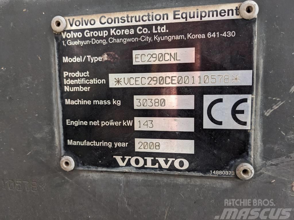 Volvo EC 290 C N L Excavat Escavadoras de rastos