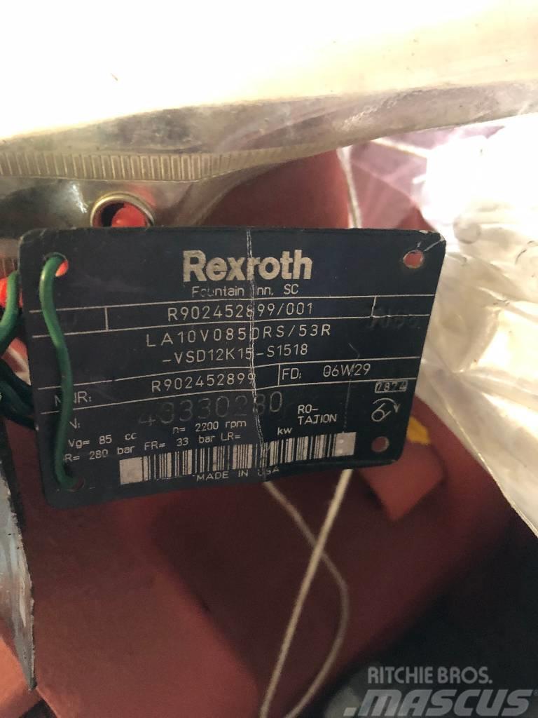 Rexroth LA10VO85DRS/53R-VSD12K15-1518  + LA10VO85DRS/53R Outros componentes