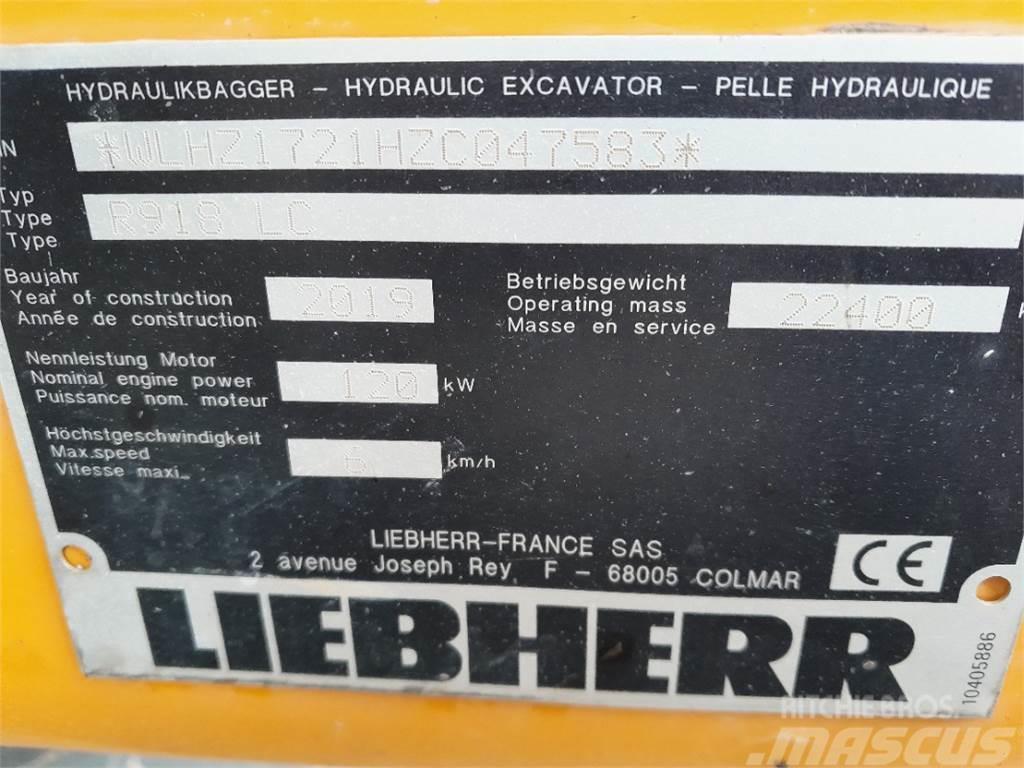 Liebherr R918 LC G6.0 Escavadoras de rastos