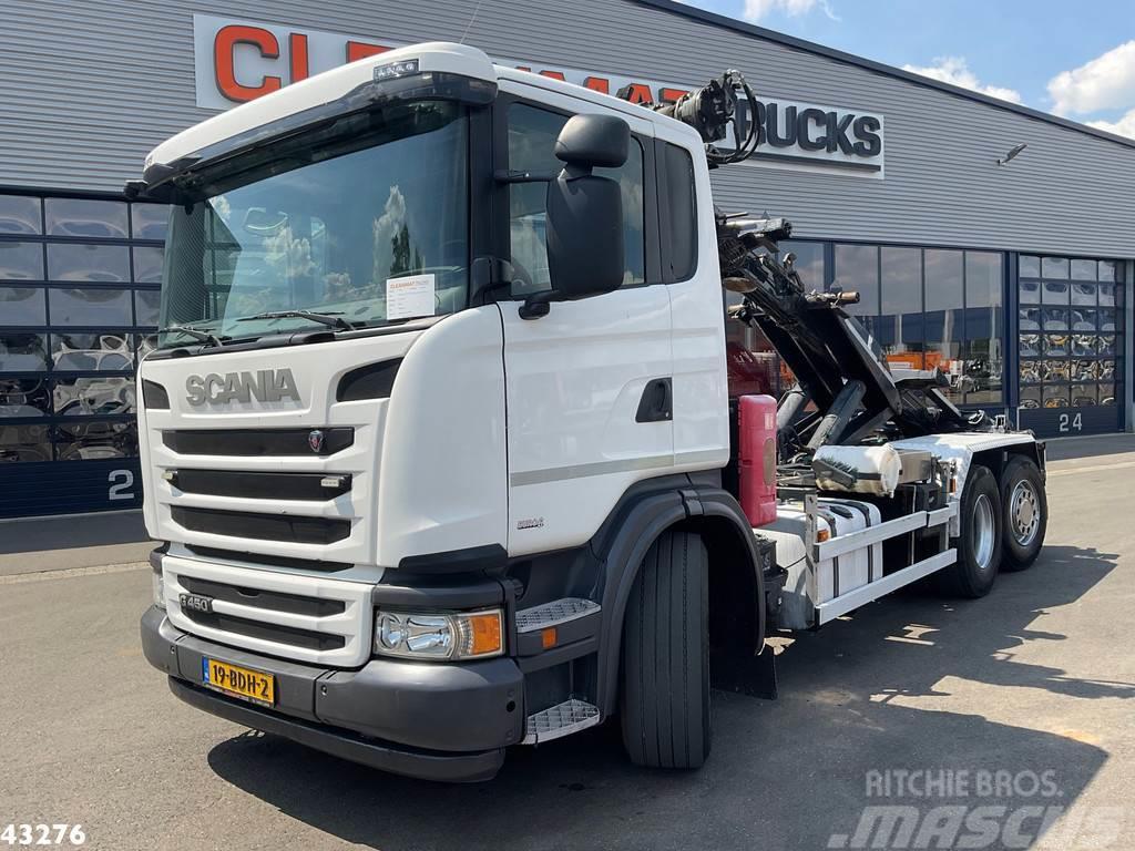 Scania G 450 Euro 6 Translift 28 Ton containersysteem Camiões Ampliroll