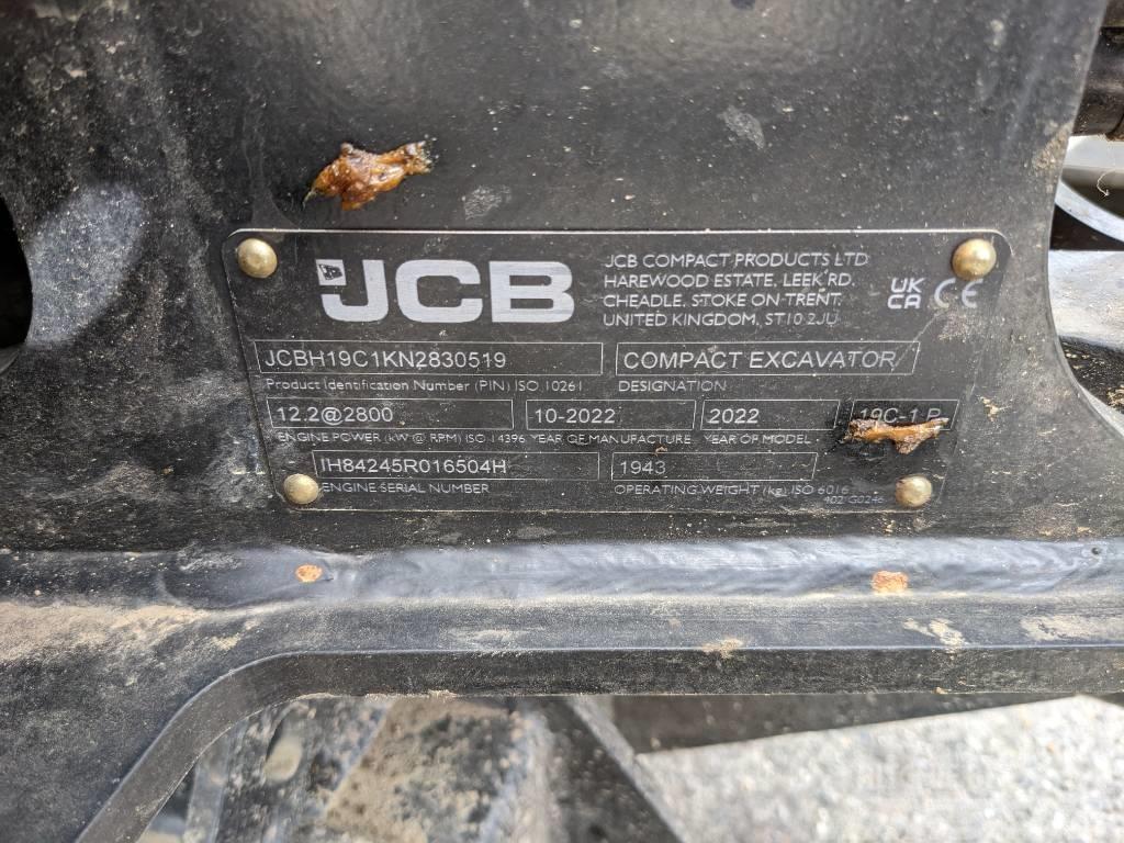JCB 19C-1P Kompaktbagger / Minibagger Mini Escavadoras <7t