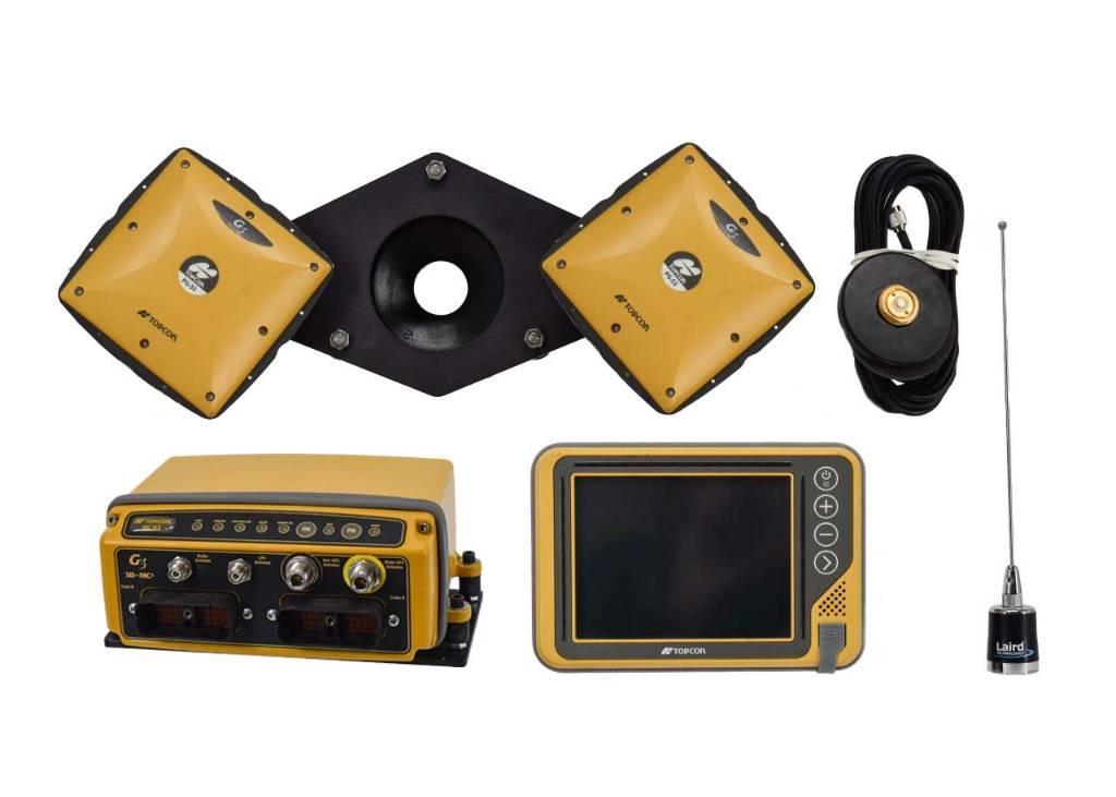 Topcon 3D-MC Machine Control Grader Autos GPS Kit w/ Dual Outros componentes