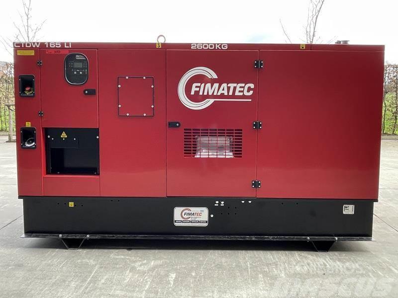  FIMATEC CTDW-165LI Noodaggregaat Geradores Diesel