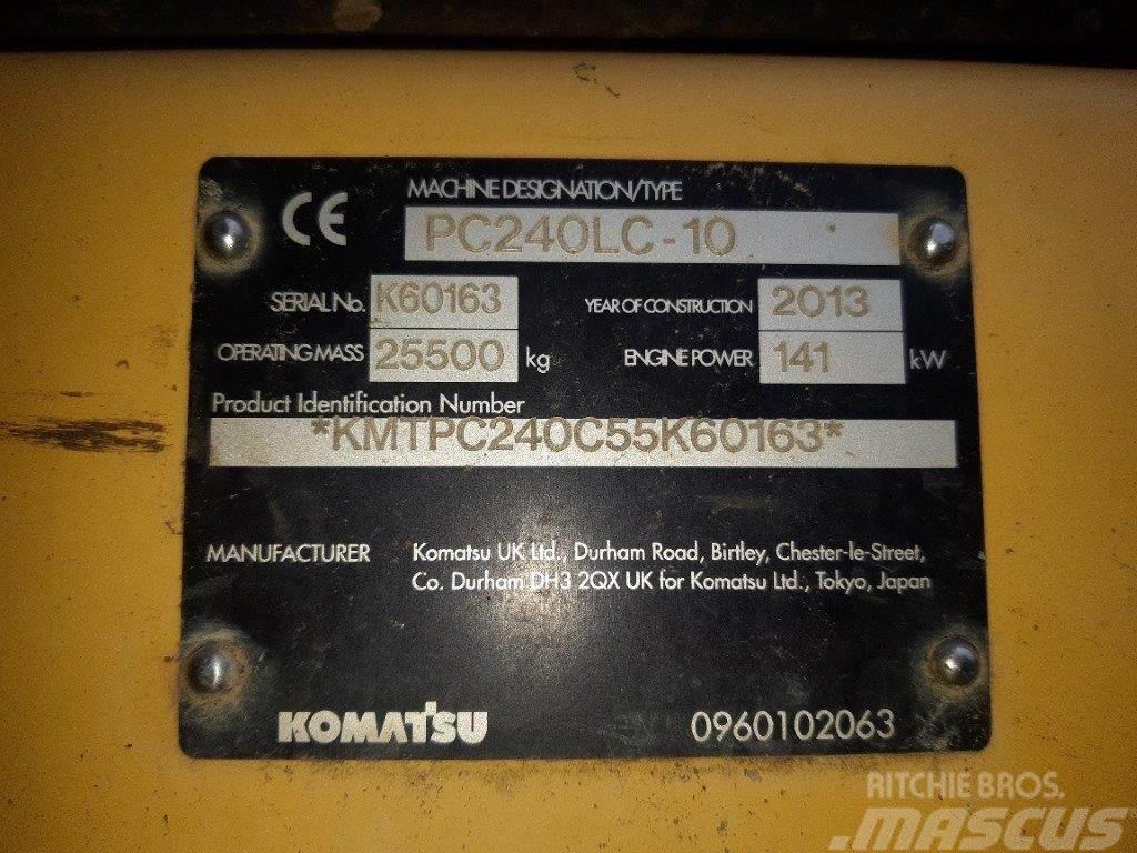 Komatsu PC240LC-10 Escavadoras de rastos