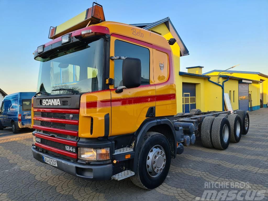 Scania 124L400 8x4 Camiões de chassis e cabine