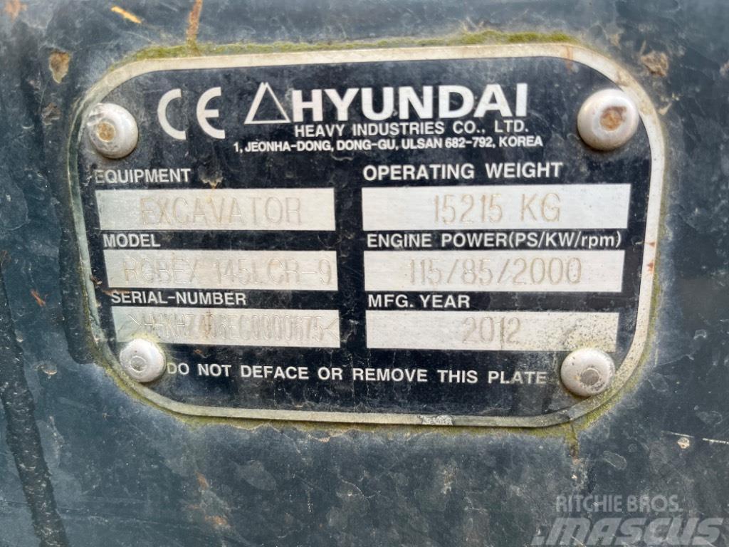 Hyundai Robex 145 LCR-9 Escavadoras de rastos