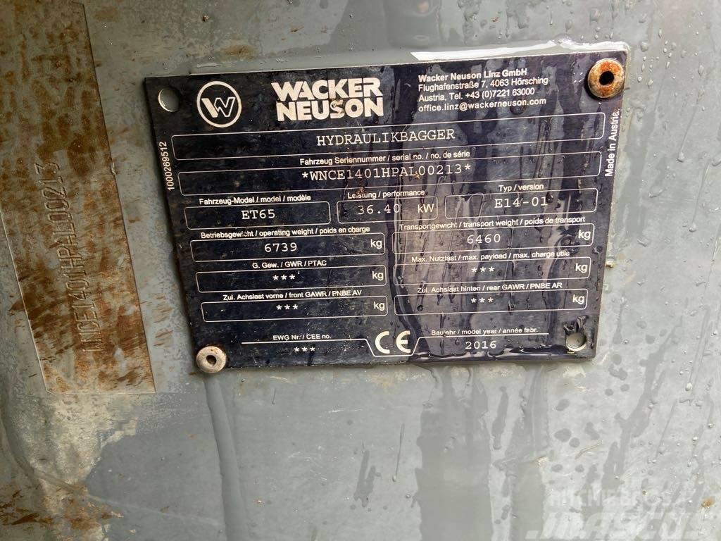 Wacker Neuson ET65 Escavadoras de rastos