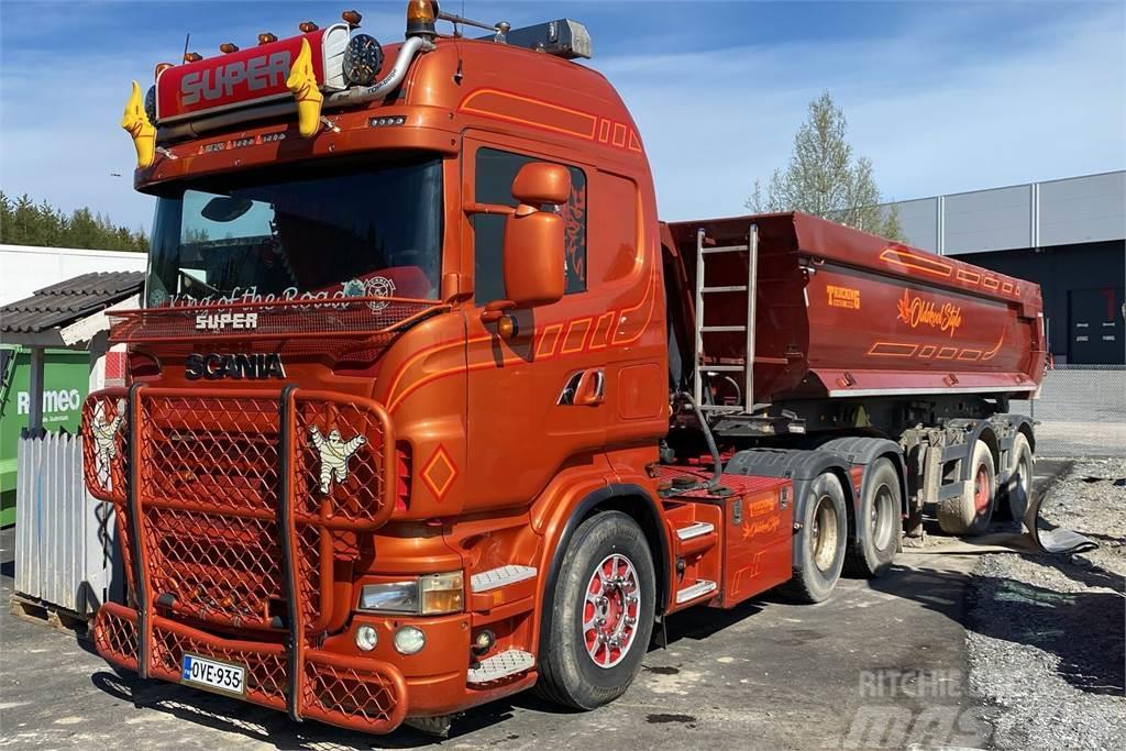 Scania R500 6x4 + Kippikärry Camiões basculantes