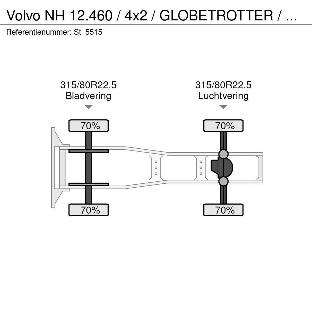 Volvo NH 12.460 / 4x2 / GLOBETROTTER / MANUAL GEARBOX Tractores (camiões)