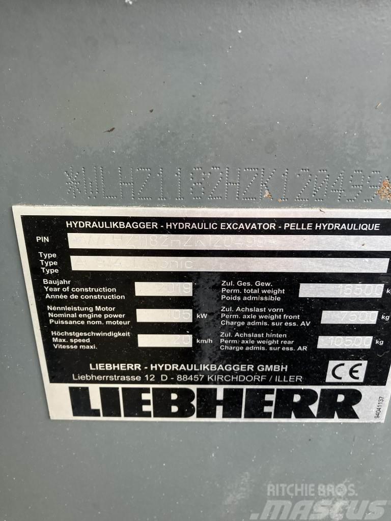 Liebherr A 914 Litronic Escavadoras de rodas