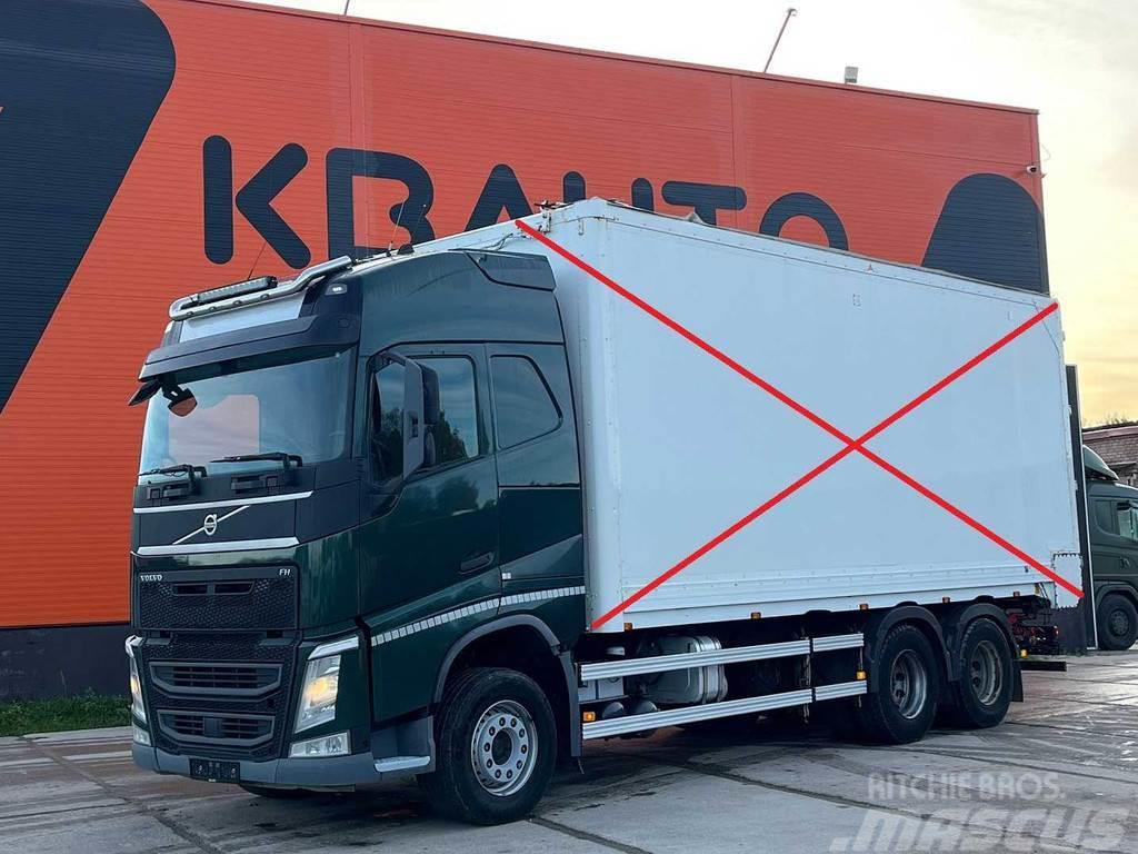 Volvo FH 540 6x4 SOLD AS CHASSIS ! / 9 TON FRONT AXLE / Camiões de chassis e cabine
