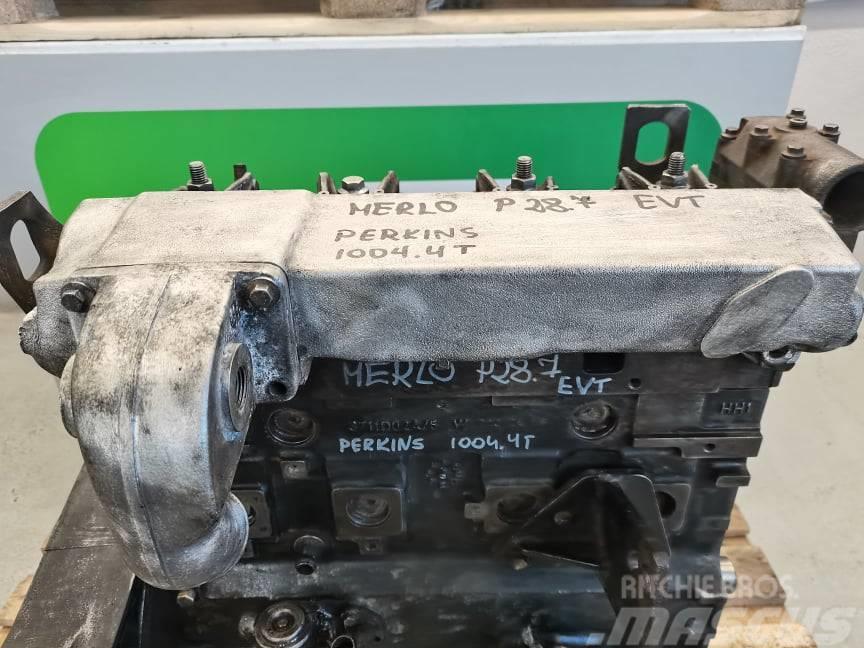 Merlo 28.7 EVT hull engine Perkins 1004-4T 3711D02A 5} Motores