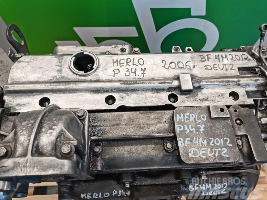 Merlo P 34.7 {Deutz BF4M 2012} hull engine Motores