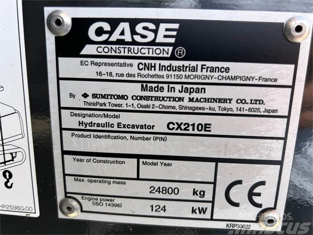 CASE CX 210E - STAGE-V Escavadoras de rodas