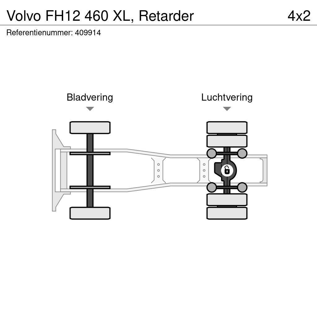 Volvo FH12 460 XL, Retarder Tractores (camiões)