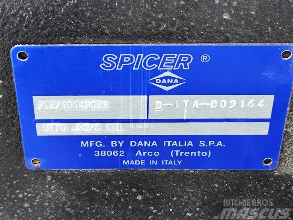 Spicer Dana 212/10149033 - Axle/Achse/As Eixos