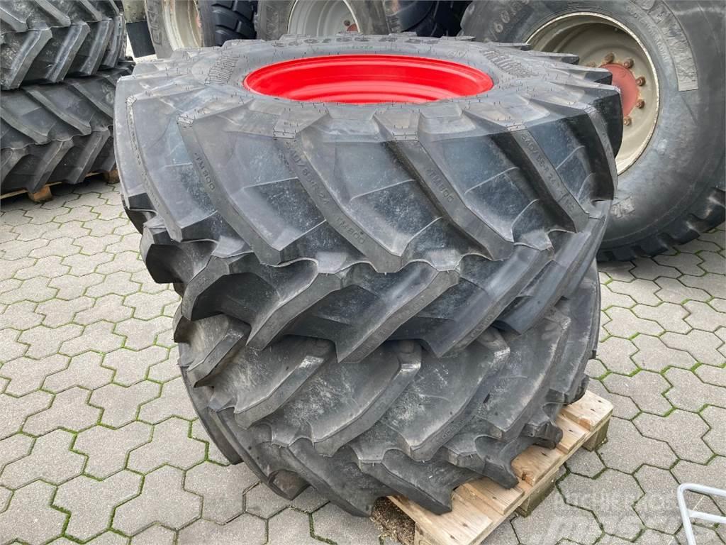 Trelleborg 2x 540/65R24 TM 800 Tyres, wheels and rims