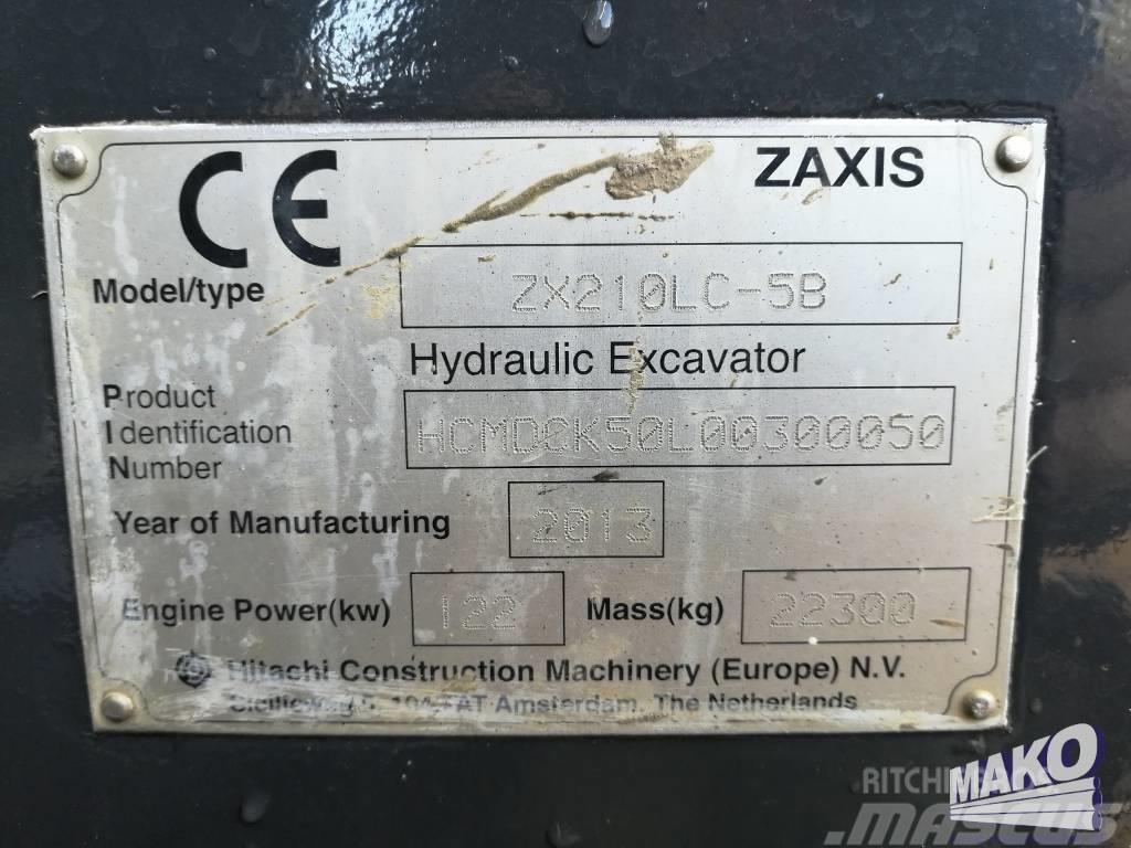 Hitachi ZX 210 LC-5 B Escavadoras de rastos