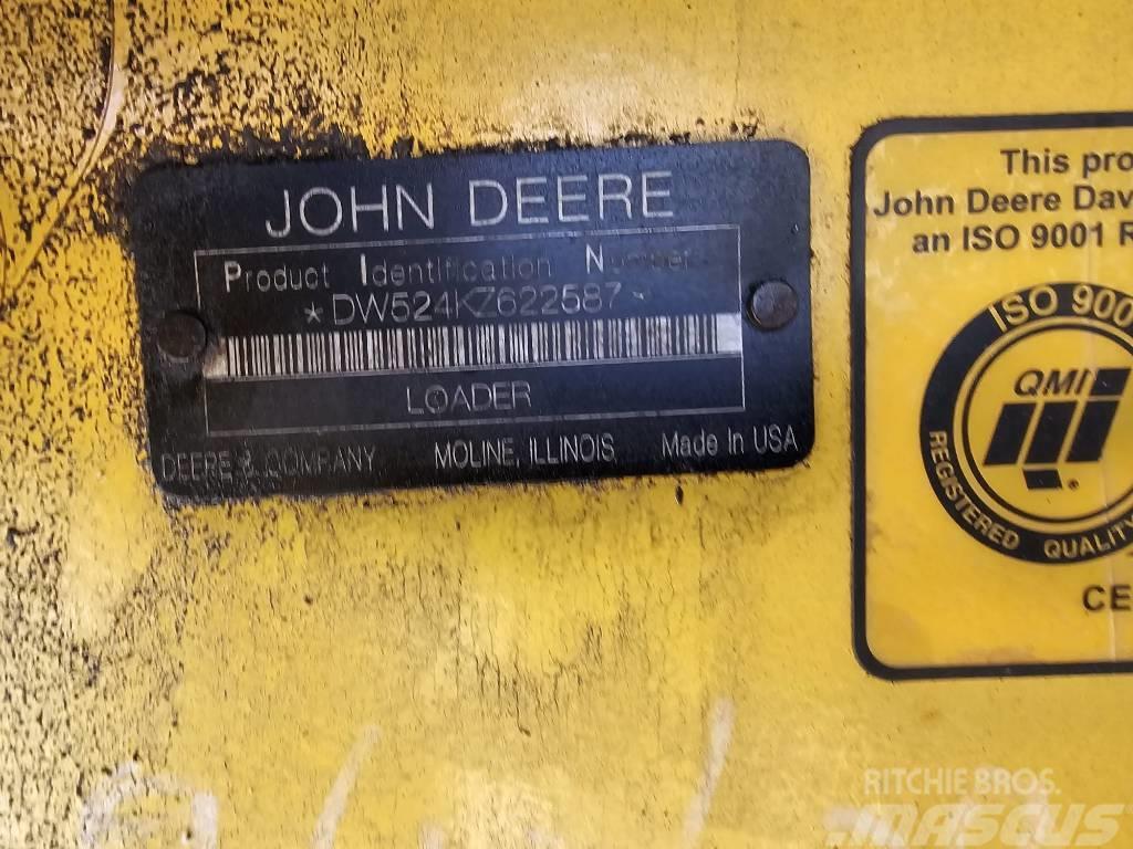 John Deere 524 K Pás carregadoras de rodas