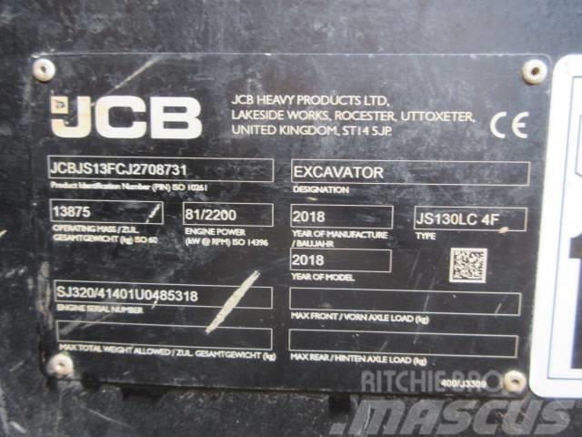 JCB JS130LC Plus+ Escavadoras de rastos