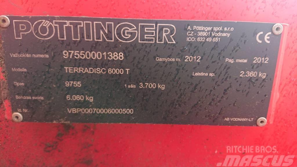 Pöttinger TerraDisc 6000 T Grade de discos