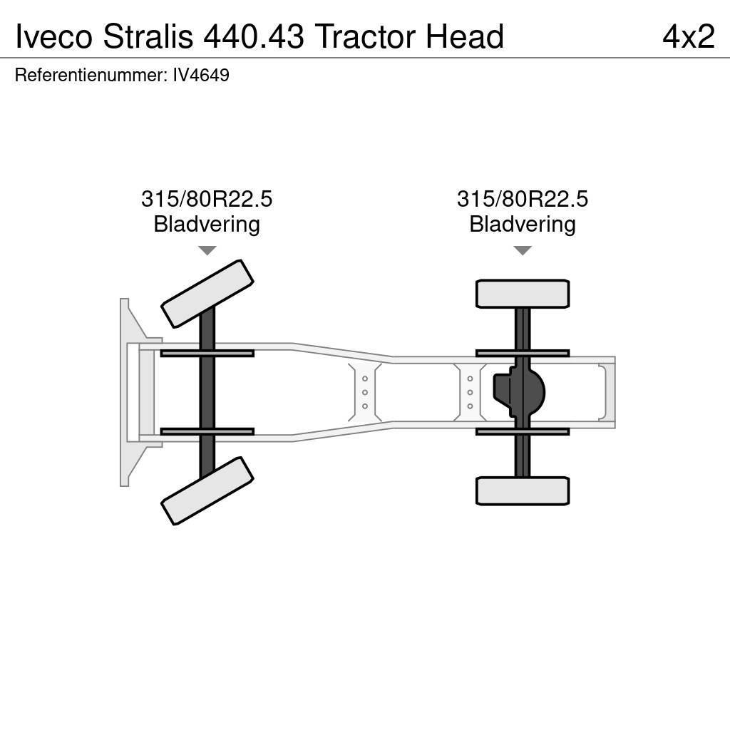 Iveco Stralis 440.43 Tractor Head Tractores (camiões)